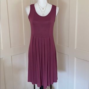 Casual Sleeveless Pleated Sundress